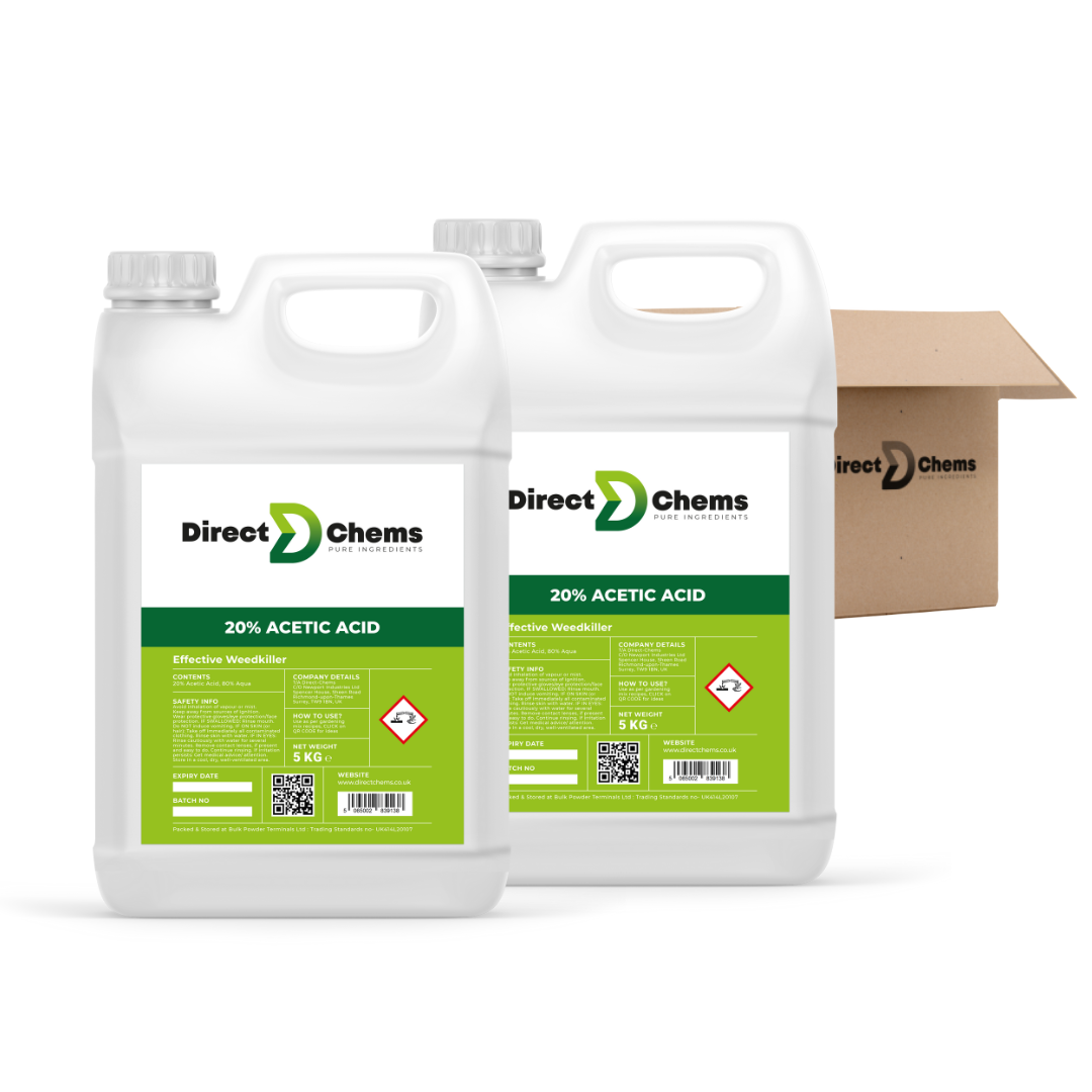 acetic acid herbicide 20% Acetic Acid Weed killer 1KG 5KG 10KG 25KG | Direct Chems