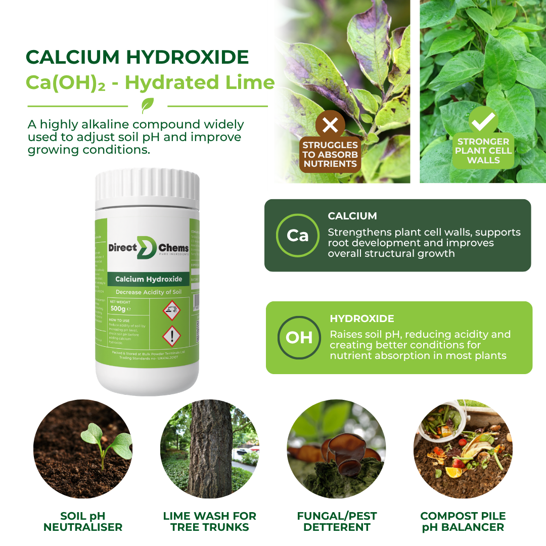Calcium Hydroxide (Hydrated Lime)
