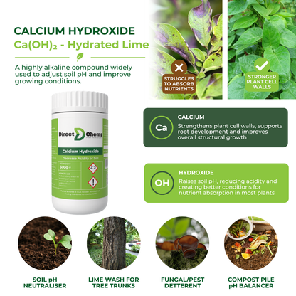 Calcium Hydroxide (Hydrated Lime)