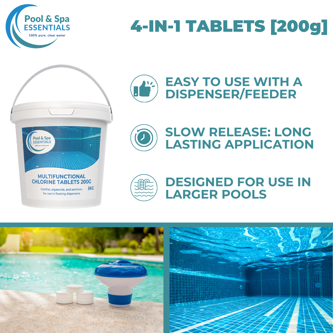 Multifunctional Chlorine tablets 200G