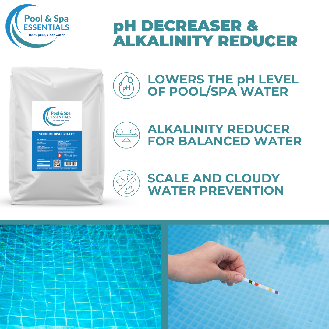 Sodium Bisulphate (pH Minus &amp; Alkalinity Reducer)